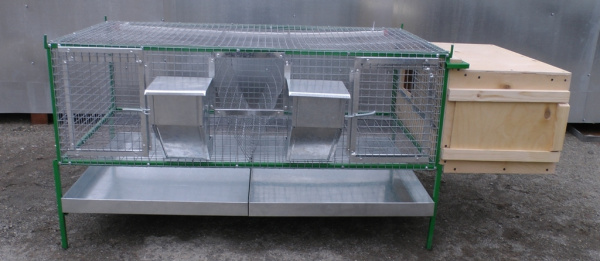 Клетка для звероводства "Любимая" комплектация №3